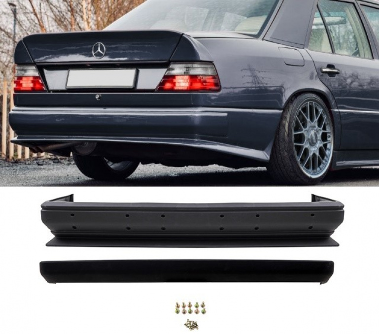 Klassik Design Heckstoßstange für Mercedes Benz E-Klasse Limo W124 85-95